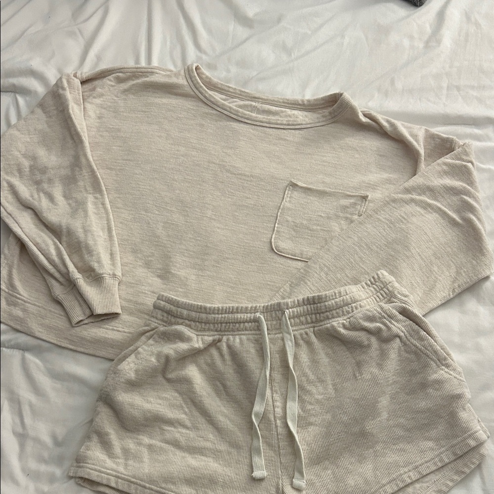 Aerie Cream Lounge Set